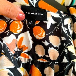 Who What Wear women's midi dress